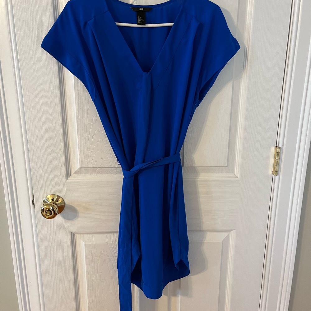 Blue dress